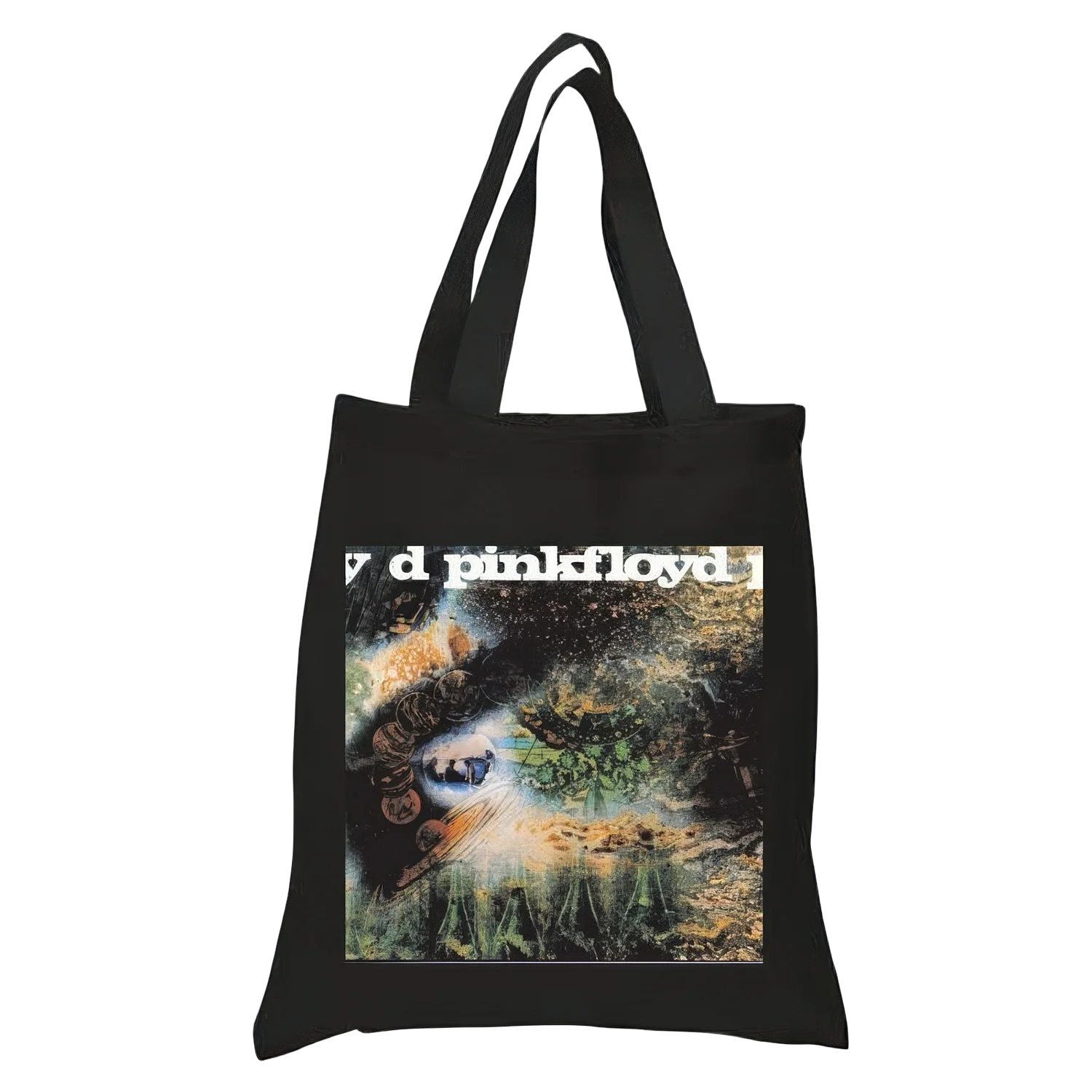 A Saucerful Of Secrets Black Tote Bag
