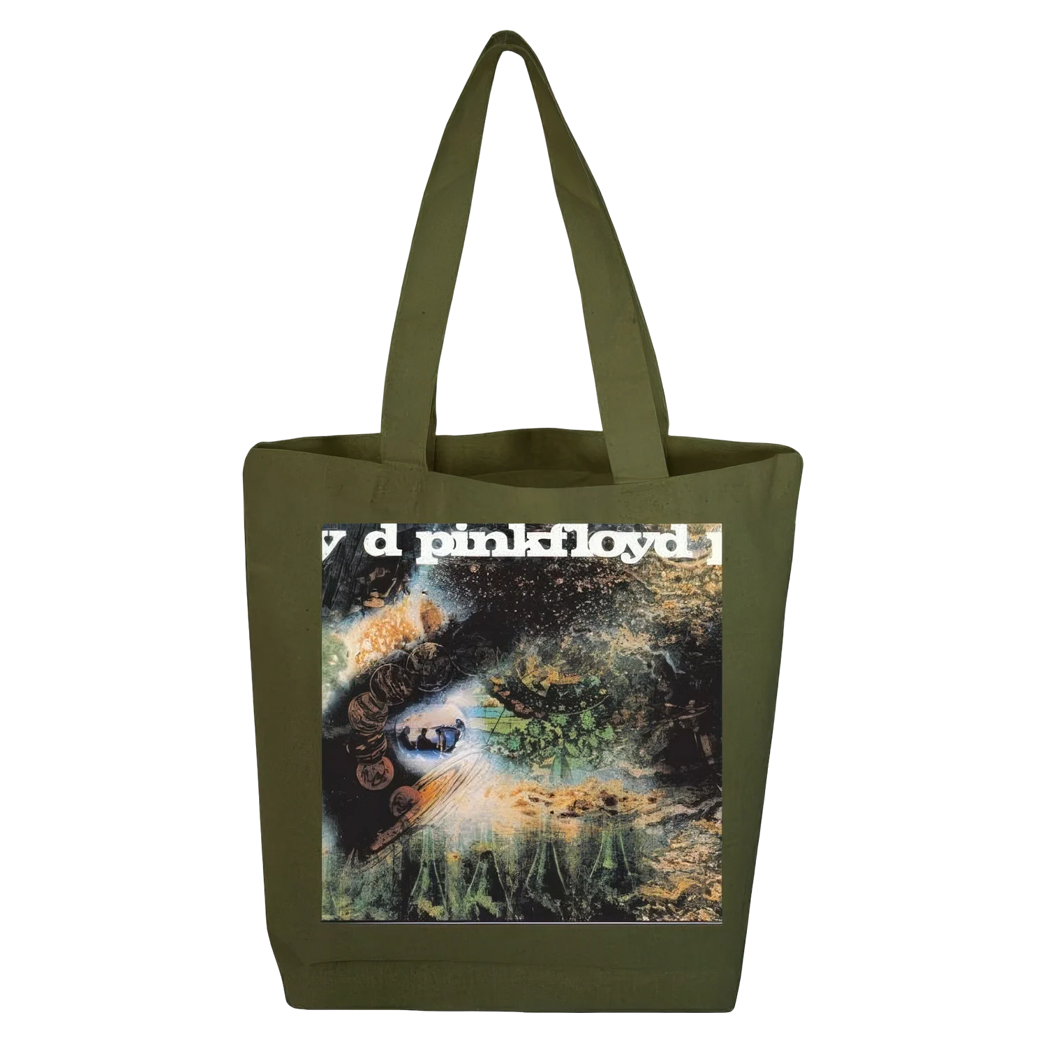 A Saucerful Of Secrets Olive Tote Bag