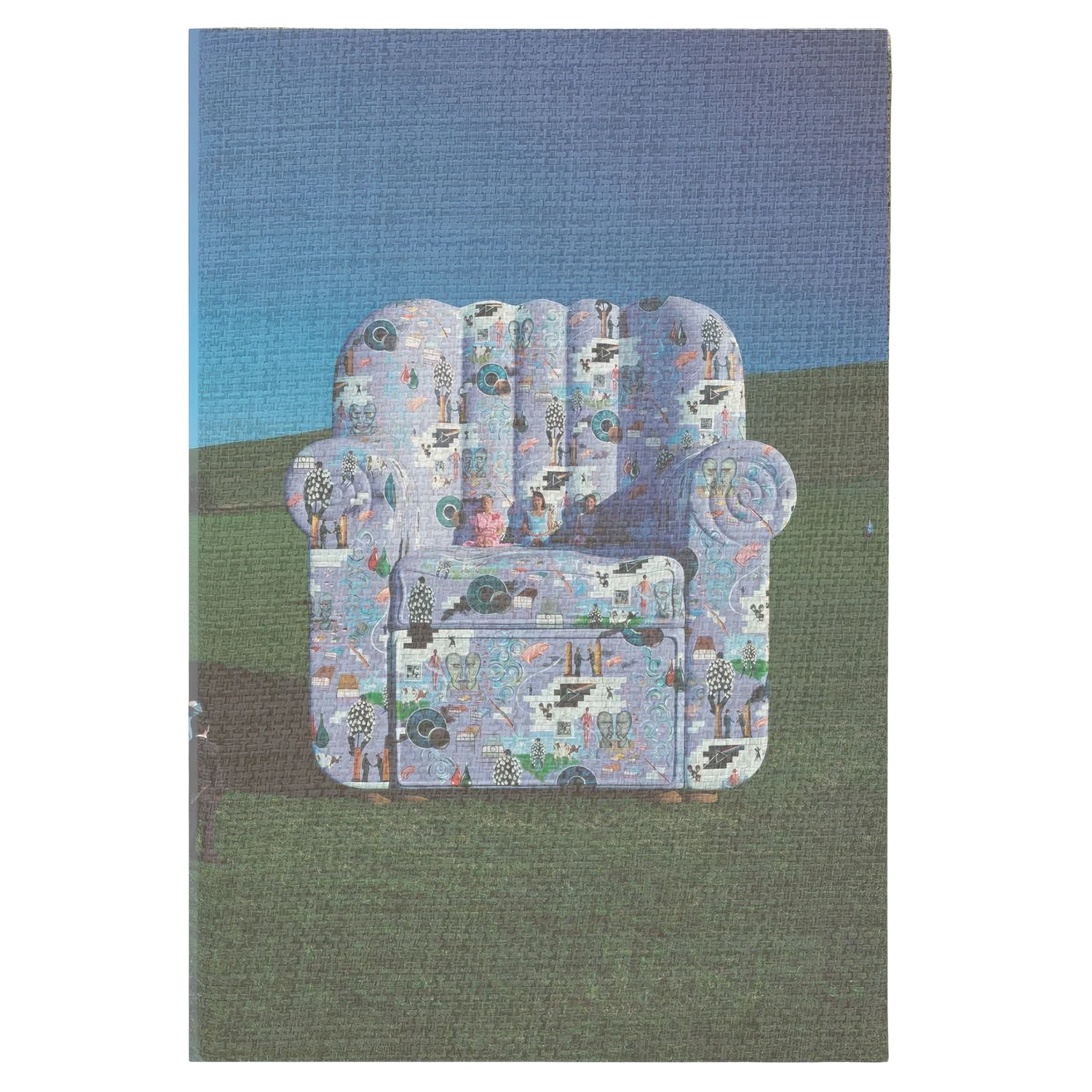 Chair Burlap Journal