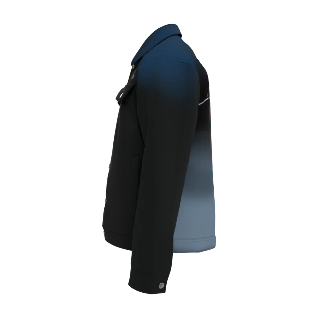 Distorted Denim Jacket - Image 3
