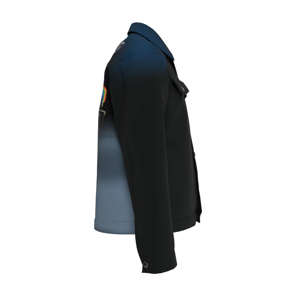 Distorted Denim Jacket - Image 4
