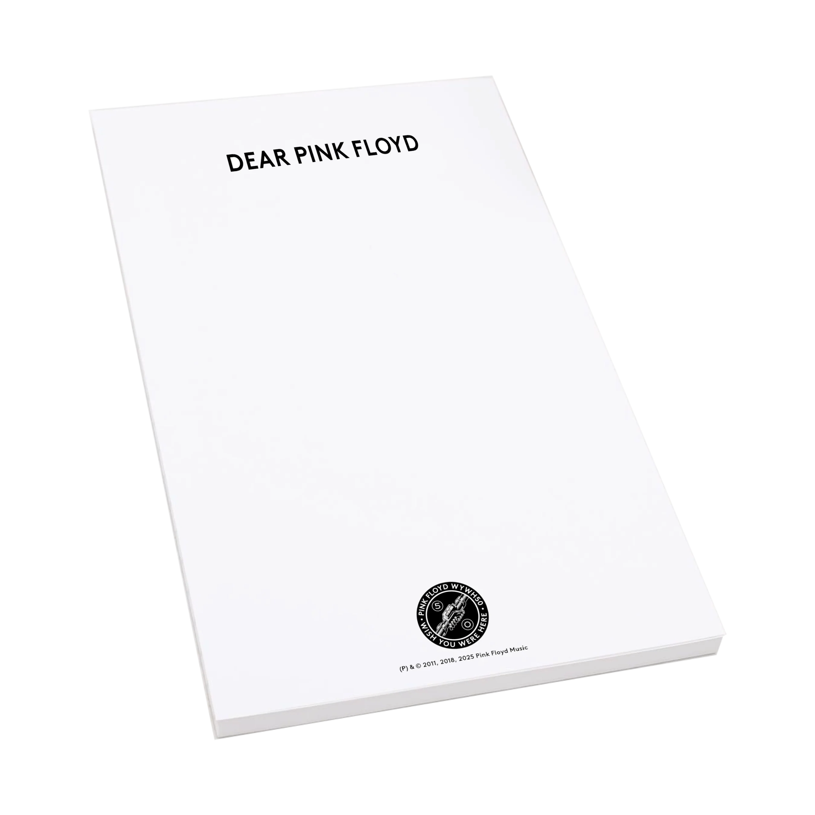 Limited Edition: WYWH 50 Dear Pink Floyd Notepad Set - Image 5