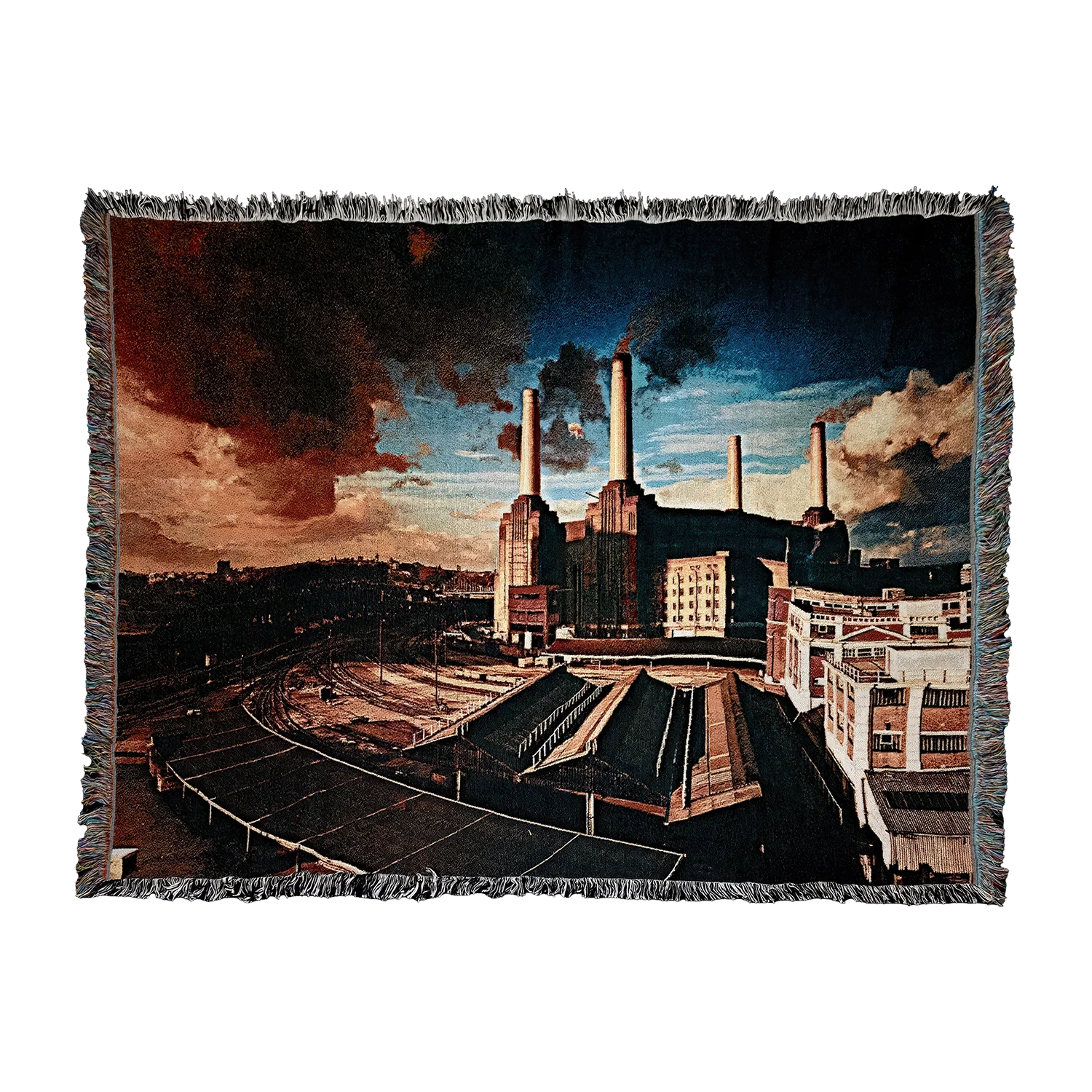 Pink Floyd Animals Throw Blanket