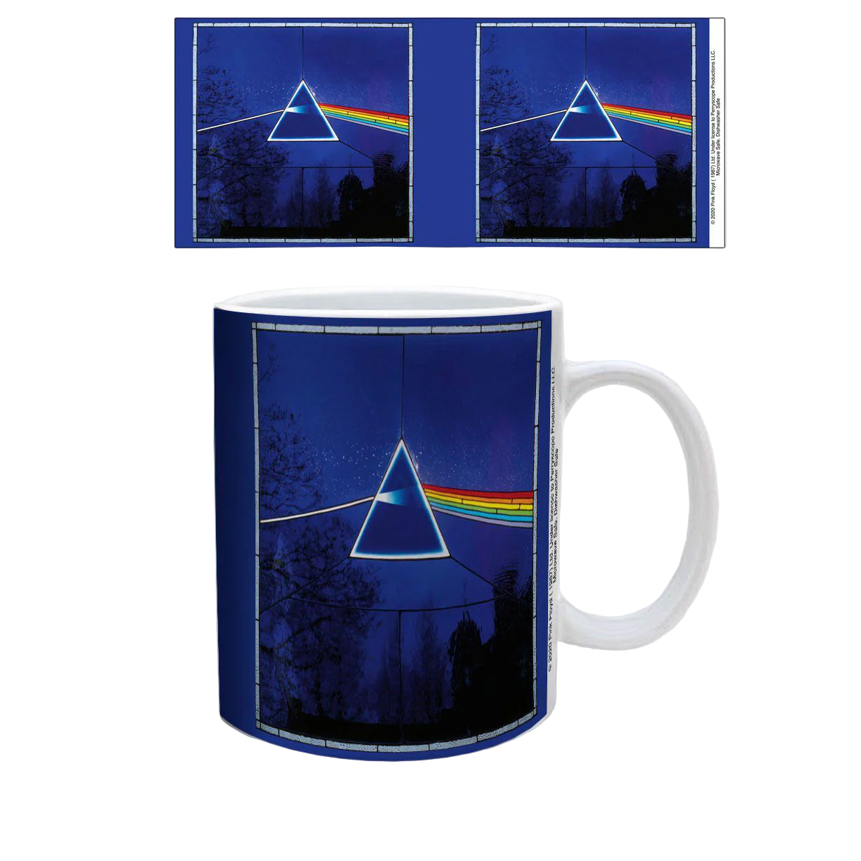 Pink Floyd - DSOTM - Stained Glass Mug