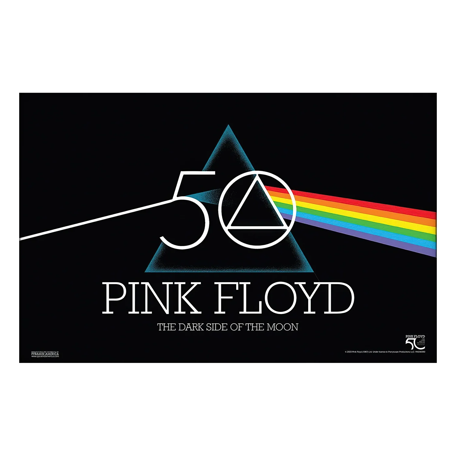 Pink Floyd - DSOTM50-50th Prism 11x17 Framed Print