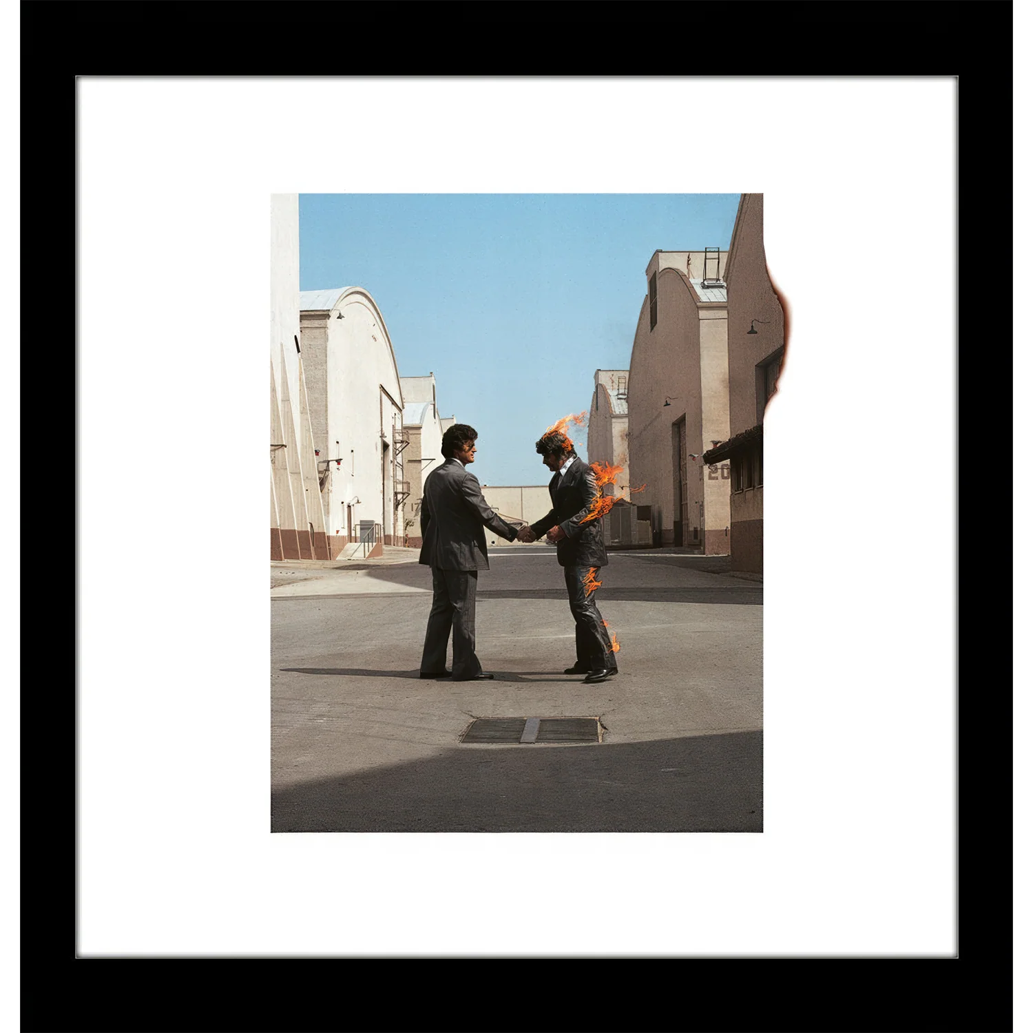 Wish You Were Here 12x12 Framed Print
