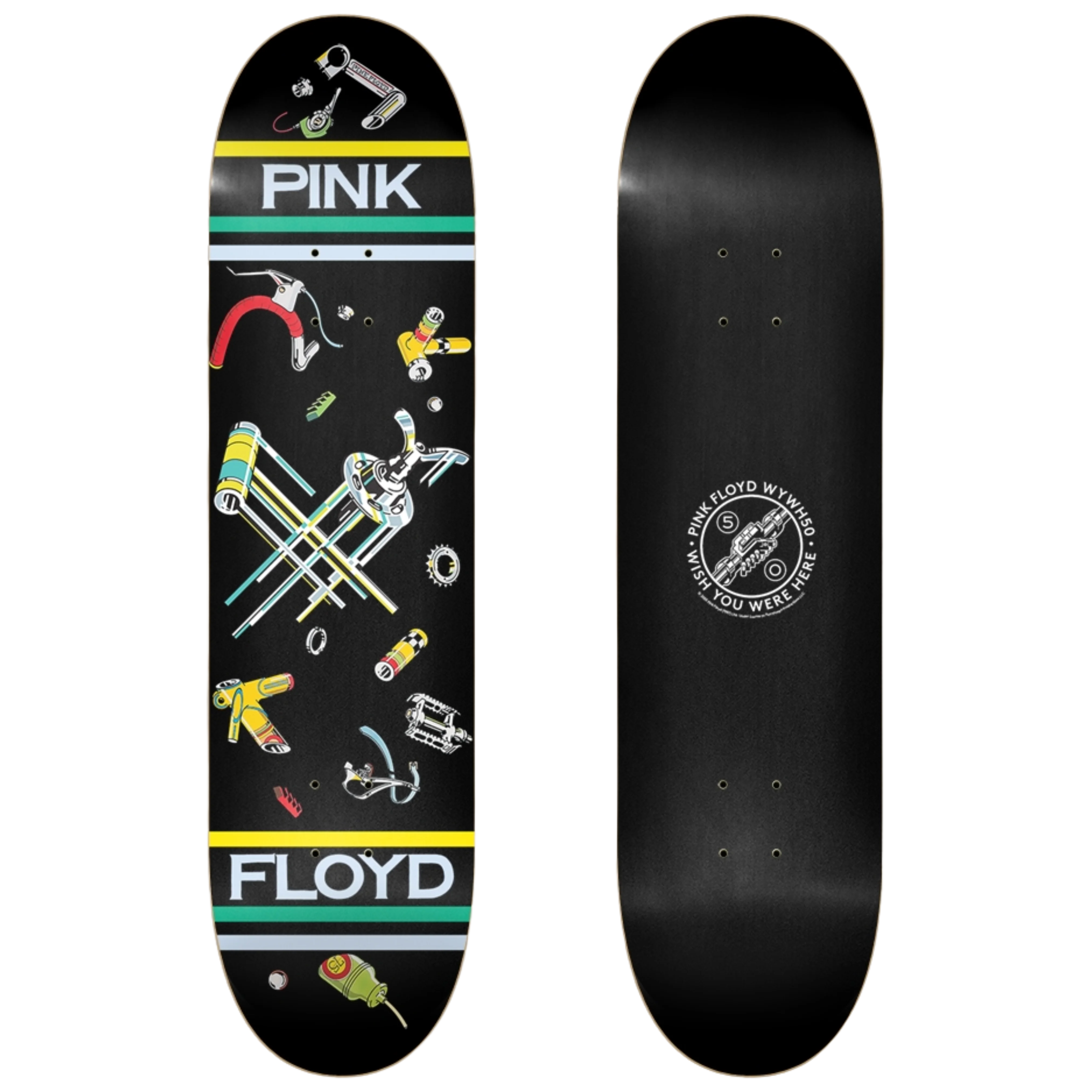 WYWH 50 Bicycle Parts Skate Deck